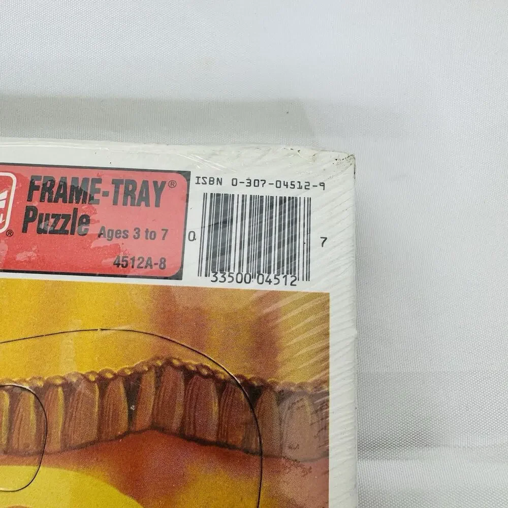 Vintage Golden Frame-Tray Puzzle 4 Pack‎ Bugs Bunny & Casper Friendly Ghost